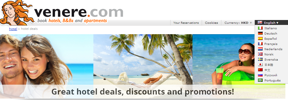 Our best deals   Venere.com