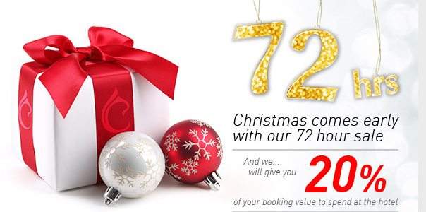 Centara Hotels and Resorts Christmas 72 hours sale